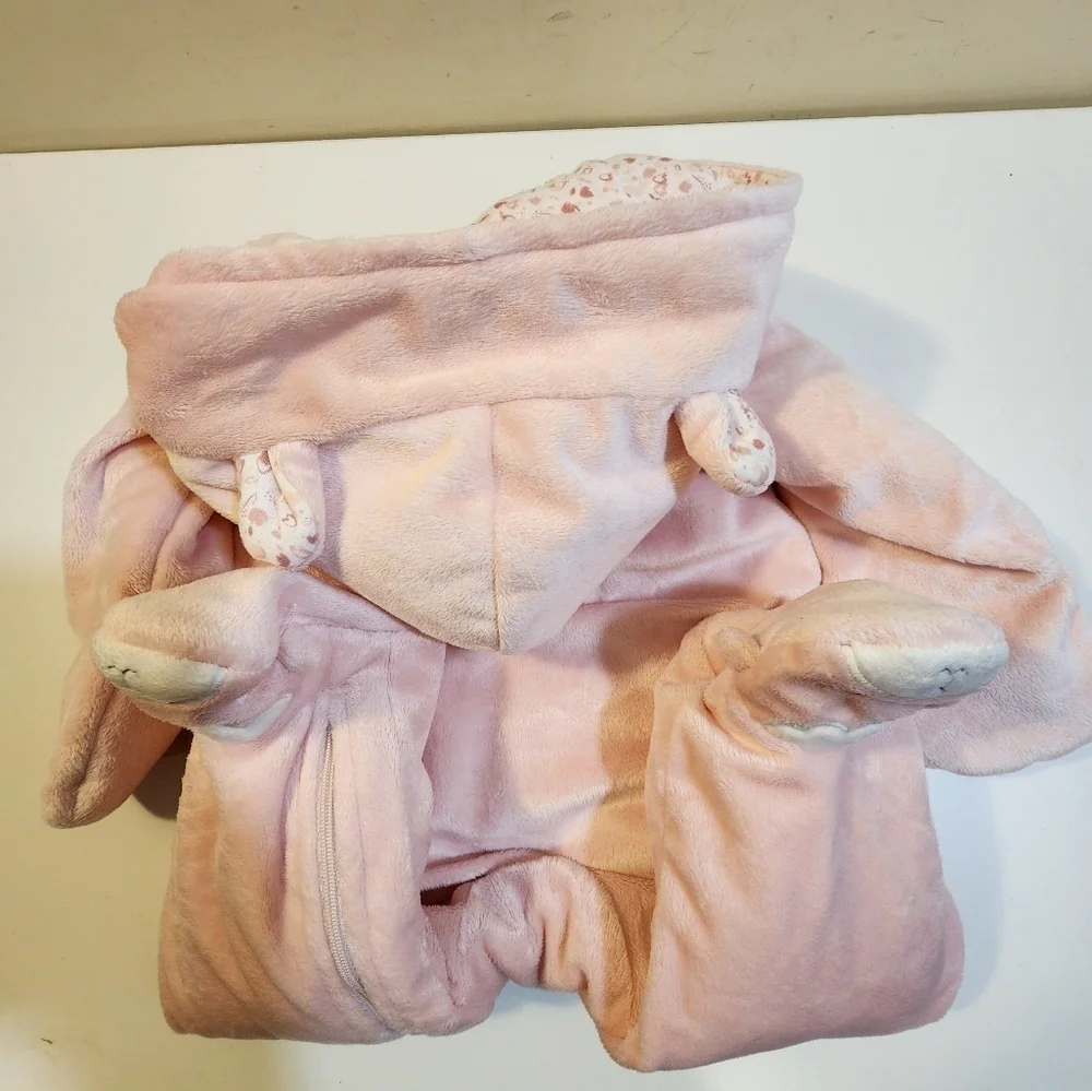 Just one you by Carter's baby's one piece cozy winter  jumpsuit size 6M